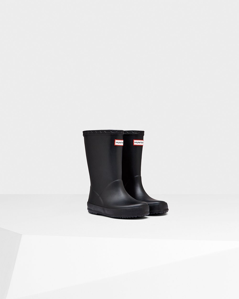 Botas de Lluvia Hunter Niños - Original First Classic - Negros - AFOEXMY-62